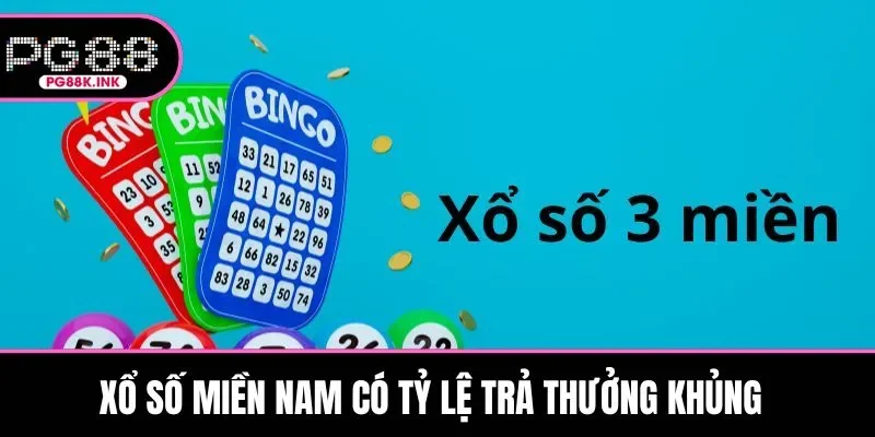 Xổ số miền Nam có tỷ lệ trả thưởng khủng